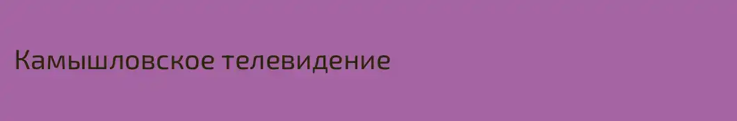 Камышловское телевидение